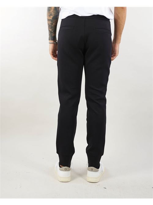 Jogger pants in double jersey with logo tape Emporio Armani EMPORIO ARMANI | Pants | 6D1PK31JHSZ999